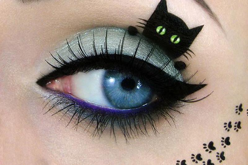 cat's eye makeup