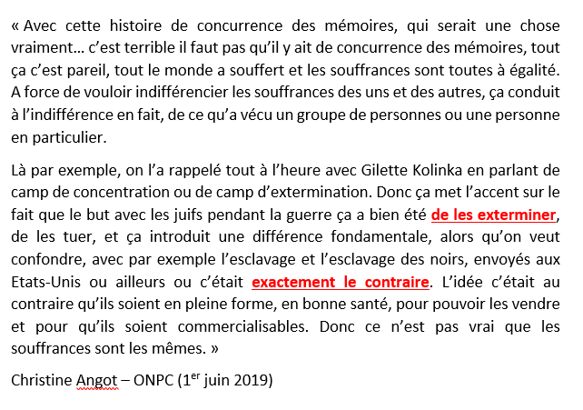 rachidowsky13's tweet image. J'ai regardé le replay pour retranscrire précisément les propos d'Angot. Elle explique que le but avec l'esclavage, c'est "exactement le CONTRAIRE" de l'extermination : c'est qu'ils soient en pleine forme, en bonne santé. 
Ces propos sont immondes et je ne m'en remets pas. #ONPC