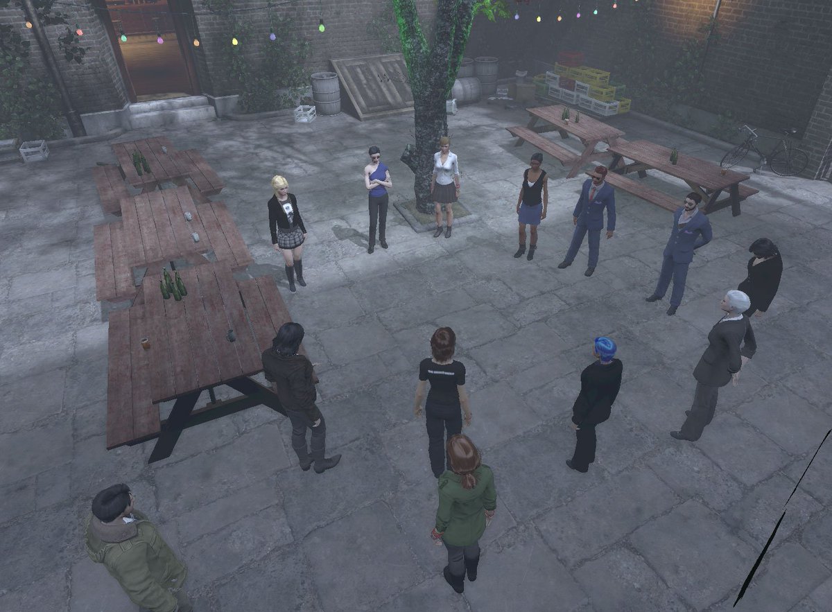 CerbSol's tweet photo. ((The final all-hands of Cerberus Solution.  The turn-out has hit me in the Feels. https://t.co/X0m0YgzPWb