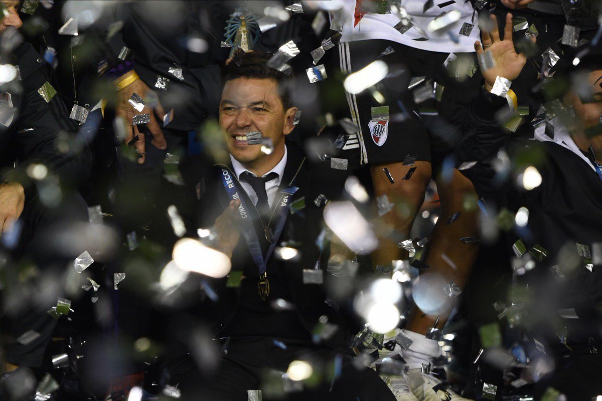 🏆 Sudamericana 2014
🏆 Recopa 2015
🏆 Libertadores 2015
🏆 Suruga Bank 2015
🏆 Recopa 2016
🏆 Copa Argentina 2016
🏆 Copa Argentina 2017
🏆 Supercopa 2018
🏆 Libertadores 2018
🏆 Recopa 2019

#MG10 🔝📜⚪🔴⚪