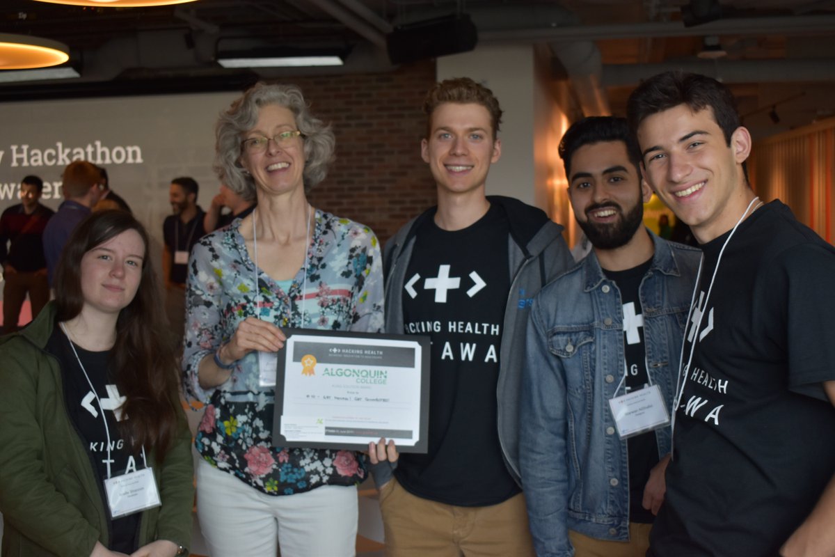 Heidi_Sveistrup's tweet photo. Truly impressed by the phenomenal developments at this year’s #HIP613 hackathon. Congratulations to the winners, and to everyone who participated in this event!
@CHEOHospital @HHOttawa https://t.co/CB0WGEKuq1
