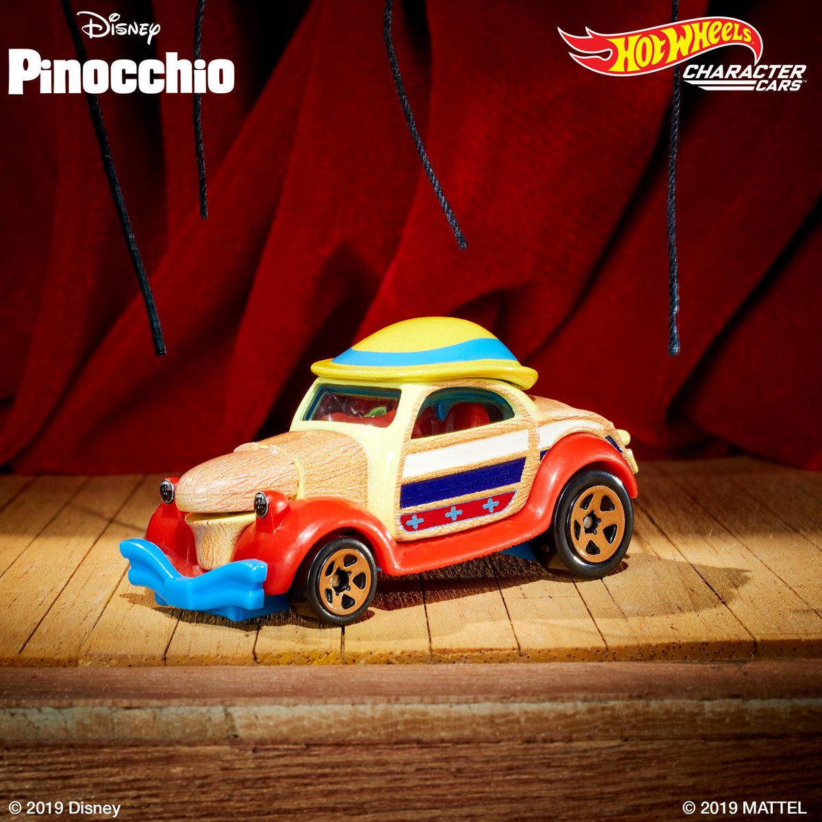 pinocchio hot wheels