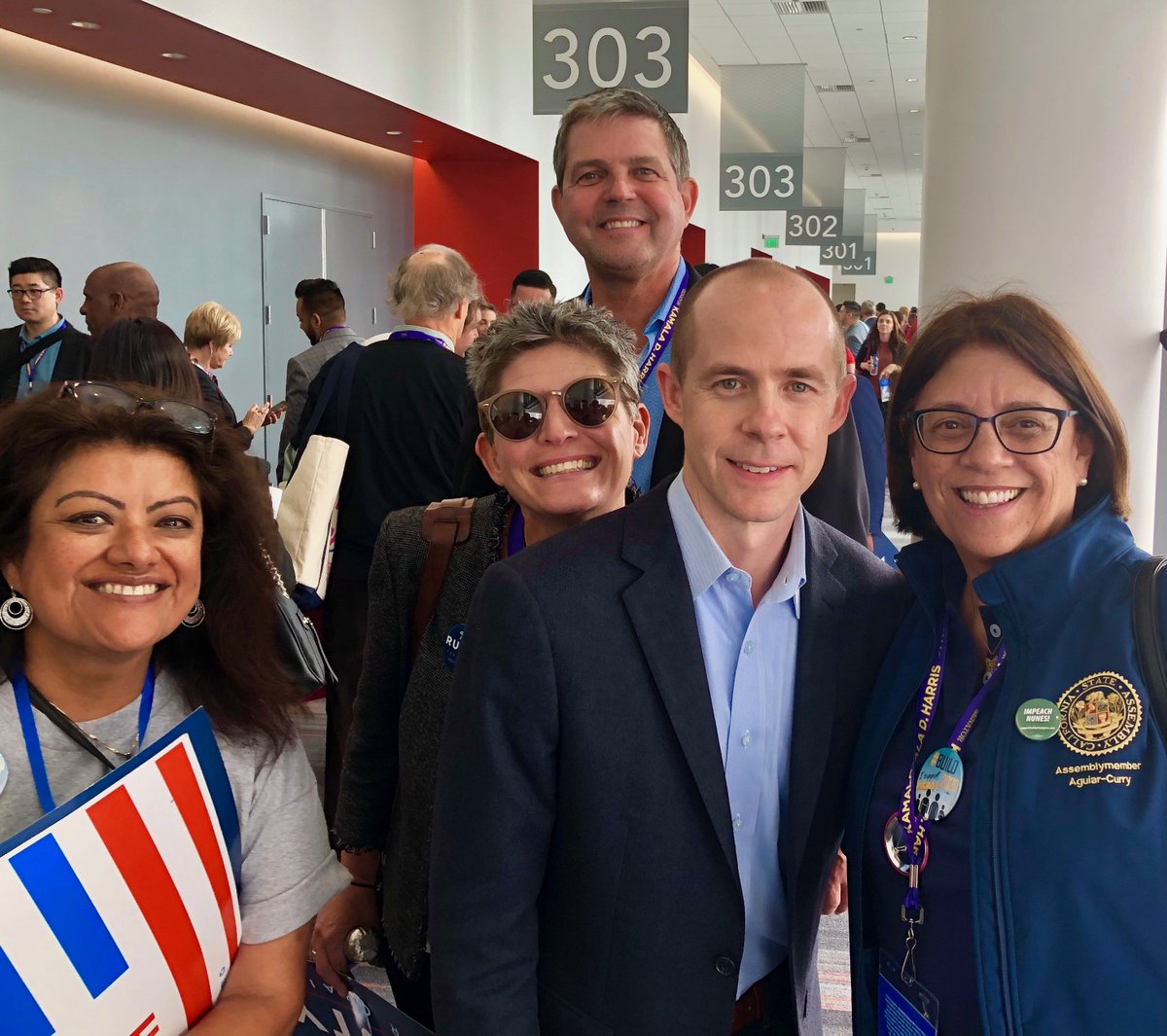 Team Cecilia is looking forward to working with new CDP Chair Rusty Hicks to get things done for our district and California!