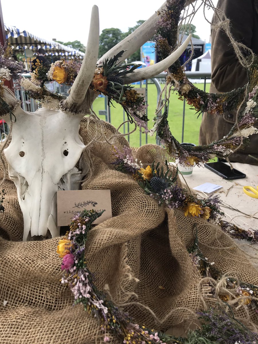 wildgorse's tweet photo. Lovely day at @TheGatheringSco yesterday... thank you to to all who came and said hello, bought a flower crown or got photos with our botanical beastie... https://t.co/wIWafBzSqy