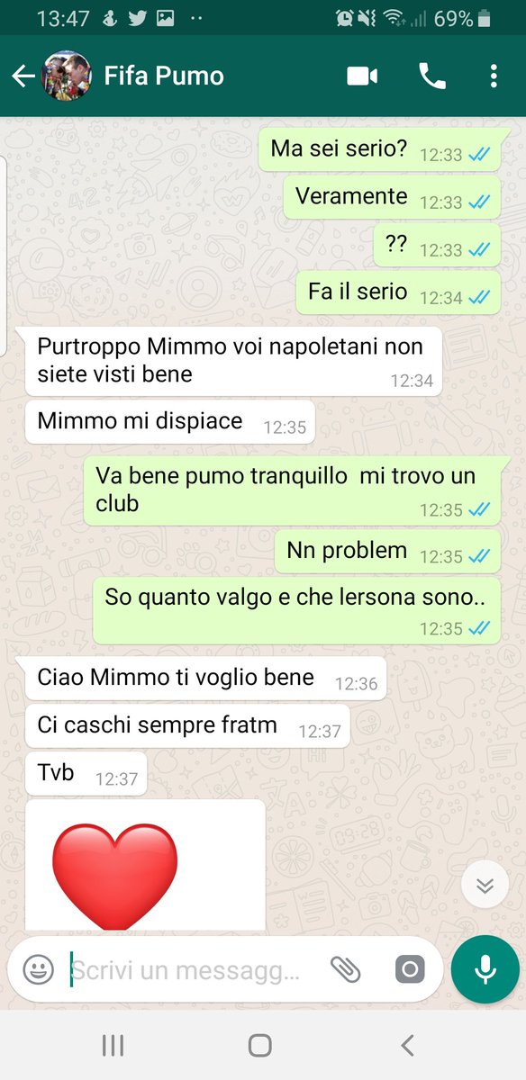 mimmogargano2's tweet photo. Cerco club.. sono stato cacciato perchè 
"Napoletano" https://t.co/xHIVWPLuKD