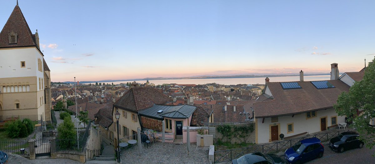 City tour of Neuchâtel to finish off day 2 of <a href="/icame40/">icame40</a>! 😀