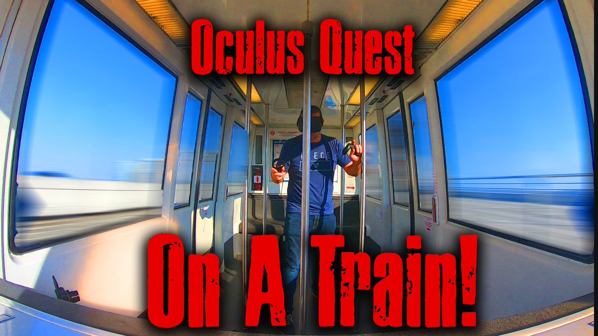 Benson_NDT's tweet image. Does the Oculus Quest work on a Moving Train?  That what I wondered.

Find out here- youtube.com/watch?v=-zacuD…

@oculus @OculusGaming @Oculus_Dev #oculusquest #Oculus #oculusQuestDev