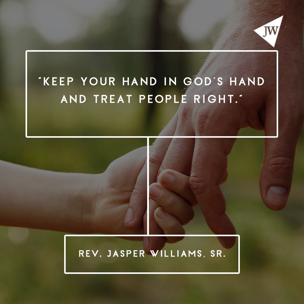 JasperWWilliam2's tweet photo. My father gave me this advice when I was a young boy. It’s guided my ministry ever since, and it still rings true today.
#RevJasperWilliamsJr. #AACTS https://t.co/x5y2qOgQ0h