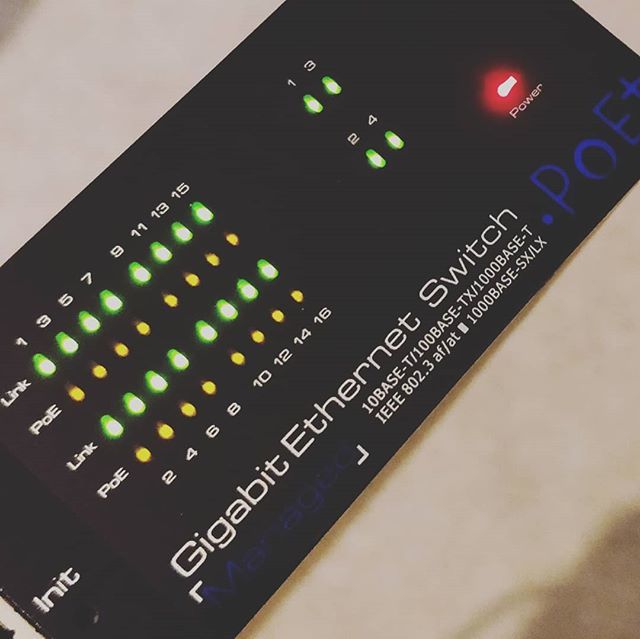 Advancedfiresw's tweet image. This Genie CCTV 16 way gigabit ethernet switch is 1 of 3 going into a large commercial CCTV system installation in #cornwall #cctv #kernow #commercial #installation #falmouth #newquay #truro #stives instagram.com/p/ByOMmUJH7xd/