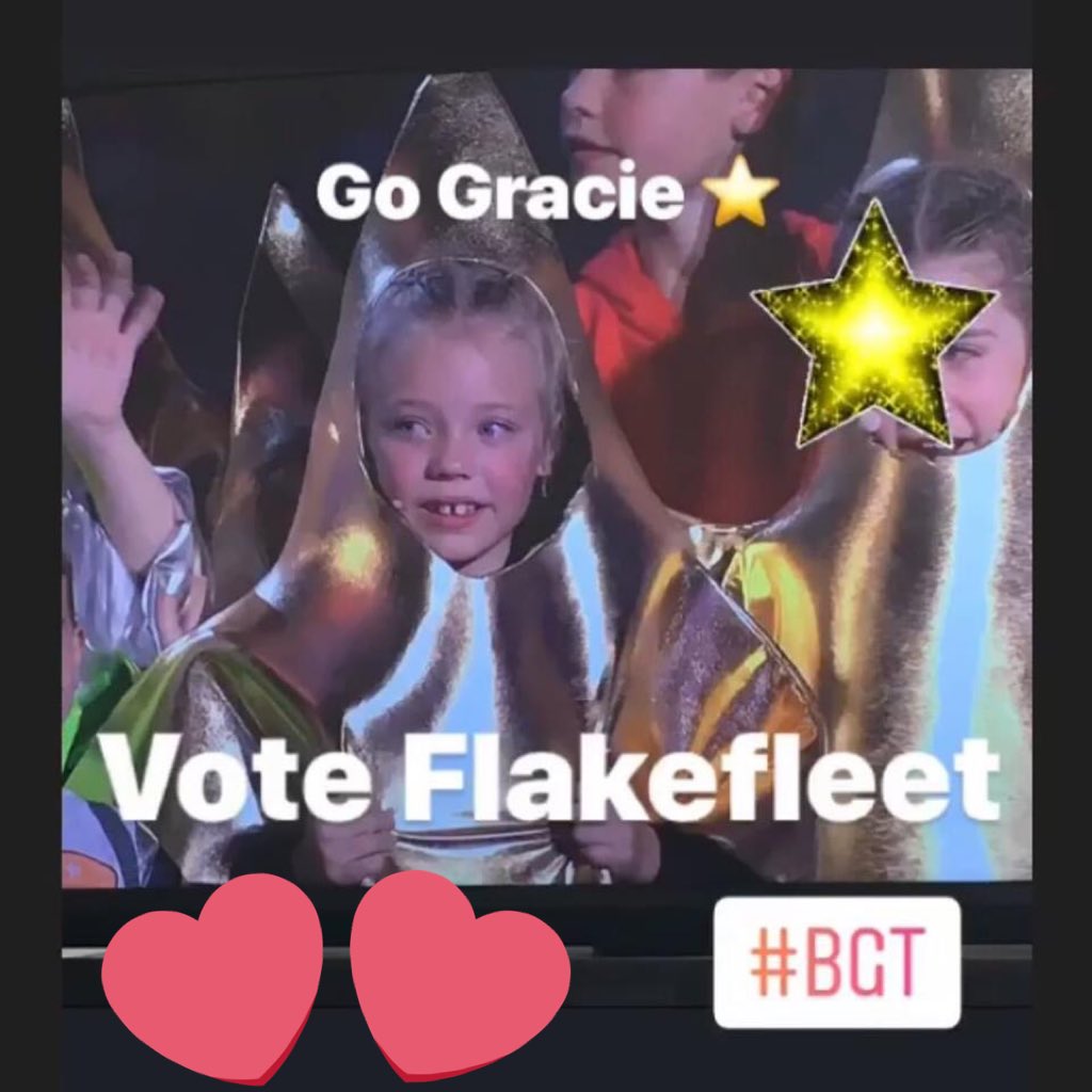 HeartBeatKidd92's tweet photo. Well done @Flaketweet ! You achieved some amazing things over the last few months. All your friends and family are very proud of you all โค๏ธ xx #Flakefleet #DareToDream #BGT https://t.co/TN2nOUYzaV