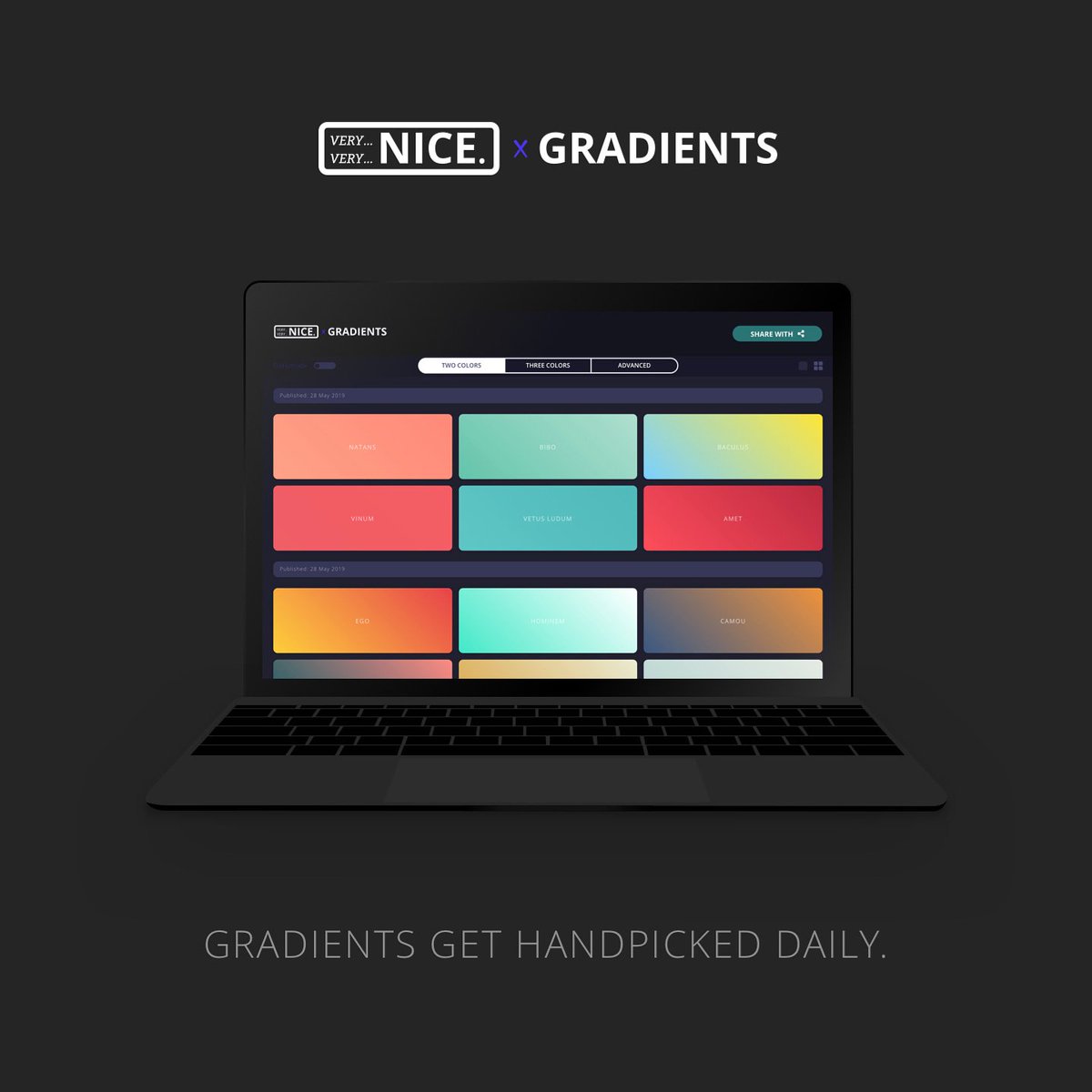 VGradients's tweet image. Newly updated website 🏄
verynicegradients.com

#illustration #illustrator #design #designer #graphicdesign #graphicdesigner #color #gradients #inspiration #webdesigner #webdesign #frontenddeveloper #frontend