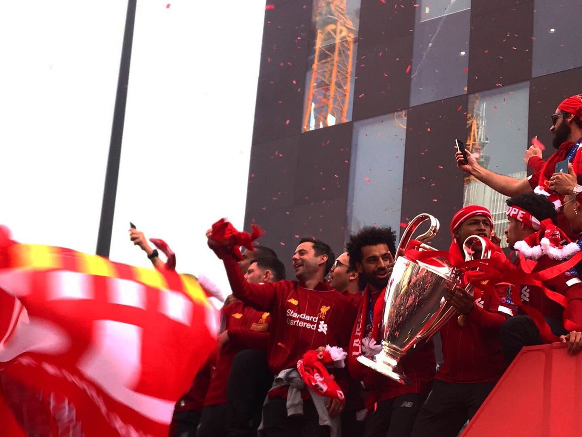 AnfieldTunnel's tweet photo. Bringing the European Cup back to Liverpool 🏆❤️ https://t.co/k9fYSt0ECK