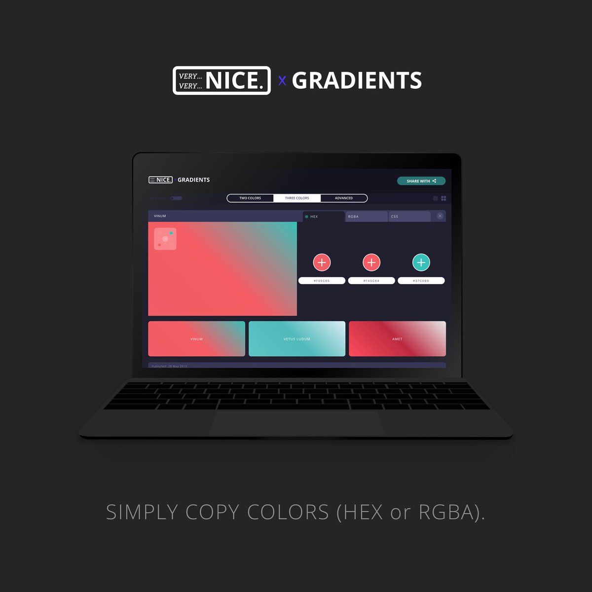 VGradients's tweet image. Newly updated website 🏄
verynicegradients.com

#illustration #illustrator #design #designer #graphicdesign #graphicdesigner #color #gradients #inspiration #webdesigner #webdesign #frontenddeveloper #frontend