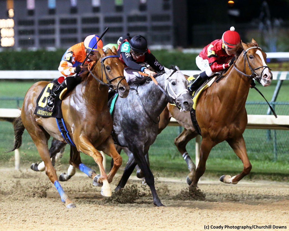 Brisnet's tweet photo. #Wilbo ekes out #Aristides score, #ExtravagantKid prevails in #MightyBeau on @ChurchillDowns' #DownsAfterDark program πβοΈπ
https://t.co/UBXFl0EFnz
πΈ (c) @CoadyPhoto/ #ChurchillDowns https://t.co/xeeioHeVcu