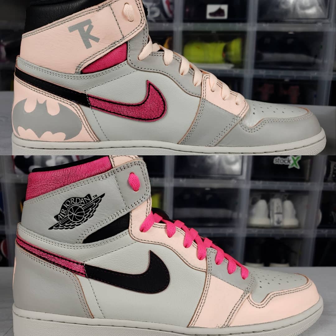 jordan 1 nyc to paris paint removal