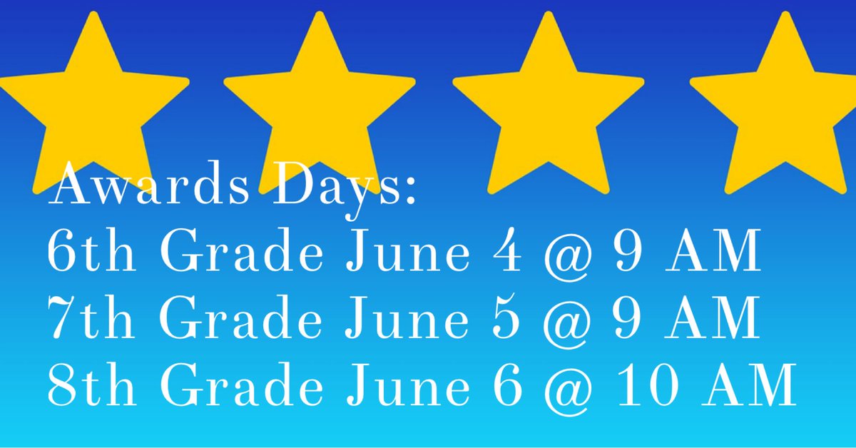 LMMSRocks's tweet photo. Reminder for Awards Days this week. #whyIteachLMMS https://t.co/uD5Fjl9GzC
