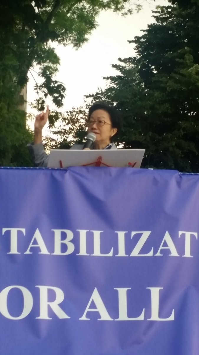 GTA_BPC's tweet photo. @CM_MargaretChin addressing extending stabilization for all of #GatewayPlaza as well as #Scrie and #Drie. at #Rally now. Weather is great. If not here, COME! https://t.co/t1xZXimf5P