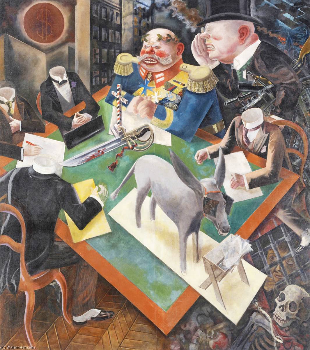 GeorgeGrosz3's tweet photo. Oct 1926,
"The Eclypse" - Ich verwende den Begriff der Sonnenfinsternis hier im übertragenen Sinne und möchte die Kopflosigkeit unserer politischen Situation verdeutlichen! Ich frage mich wie lange es noch so weiter gehen kann...
#neuesachlichkeit https://t.co/r52jxvf8rT