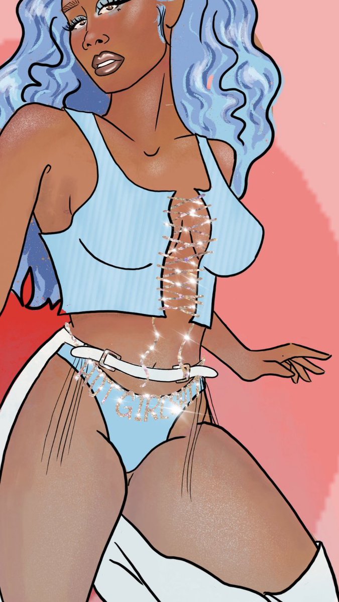 TheBasicArtHoe's tweet photo. Hawt Girl Meg - The Power Puff Girls could never 

I had so much fun making this. We love @theestallion https://t.co/8vGjZZT1n1