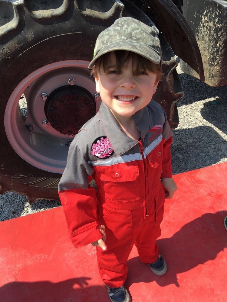 OurCowMolly's tweet photo. @McCormickAgriUK We’re getting @McCormickAgriUK overalls out again for #FarmerFancyDress its easily one of the visitors highlights !, we’ve certainly got the valve out of the overalls you gave us over the years ! the farm kids have them 346 days a year &amp; we share them on @OpenFarmSunday 9th June https://t.co/JEKJ4J568z