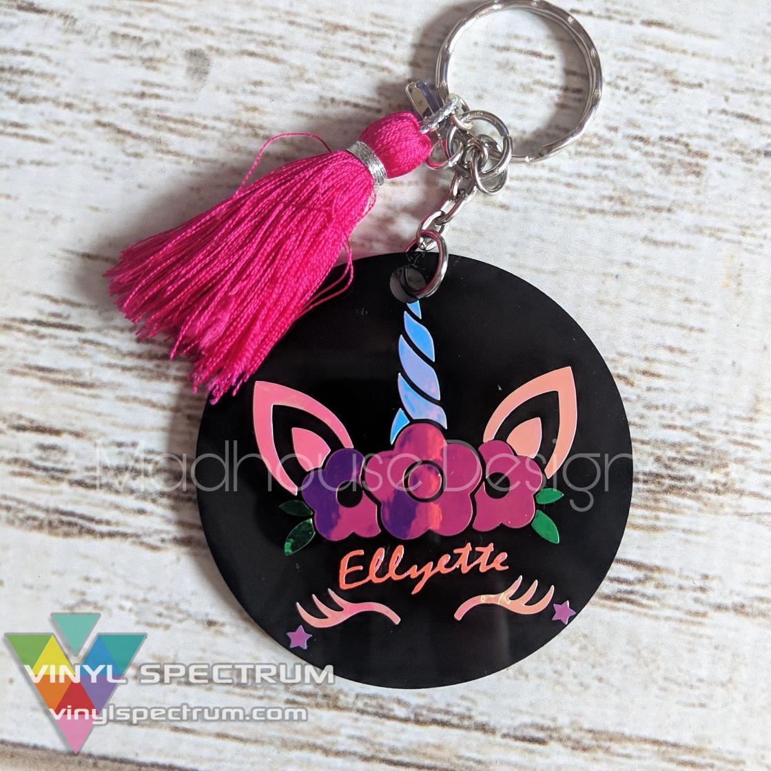 vinylspectrum's tweet photo. StyleTech Opal is a true masterpiece!
Each color alone or a few paired together will help any design stand out!
This tiny little keychain is a 2.5 inch circle!
Shop the Opals here: https://t.co/LnrAsX0tg9
#Unicorn #Vinyl #VinylSpectrum #styletech #opal #cameo #silhouette #Cricut https://t.co/SCcZaP55Xu