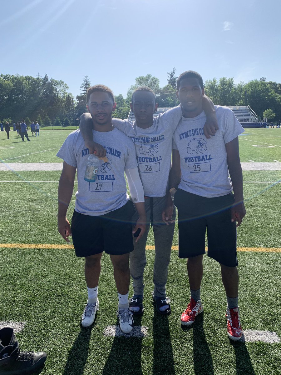 Lawyers, Marty Williams, William Phillips, and Rasheed Rountree at the NDC Camp! #MarshallFootball #Family