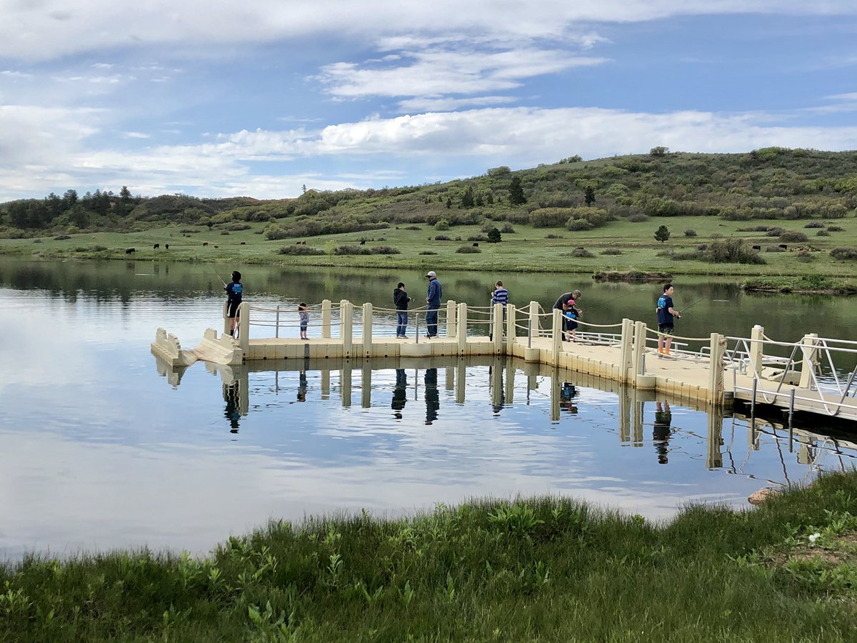 ForestLakesCo's tweet photo. We had a great time at the 2019 Kids Fishing Derby at Bristlecone Lake! @ClassicHomesCO https://t.co/0xKroxheZT