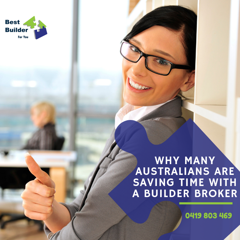 BestBuilder4U's tweet image. Why Many Australians Are Saving Time With A Builder Broker

As a builder broker, we help you find the perfect builder for you absolutely FREE! Call us on 0419 803 469

bestbuilderforyou.com.au
#findingabuilder #chooseabuilder #buildersbrisbane #goodbuildersredlands