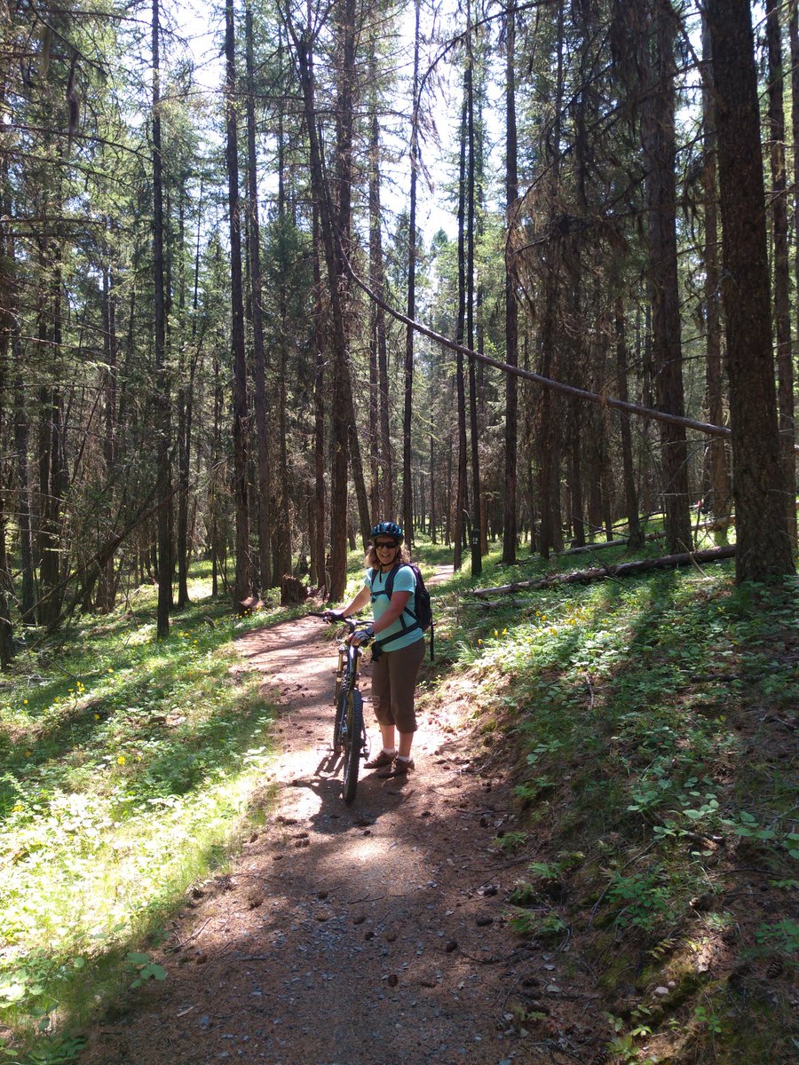 robb_hberger's tweet photo. Mayook Trail, a part of the Chief Isador Trail which is part of the Trans Canada Trail network, between Wardner BC and Cranbrook BC. What a gorgeous ride. @ChiefIsadoreTr https://t.co/4mGUfKyb89