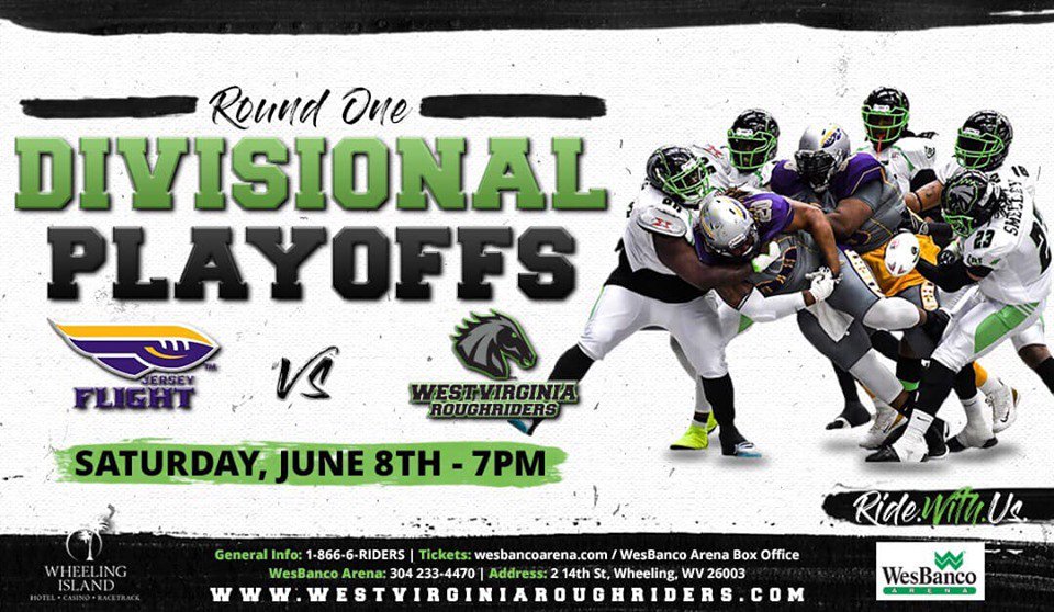 Jersey Flight at the West VA Roughriders - Saturday June 8