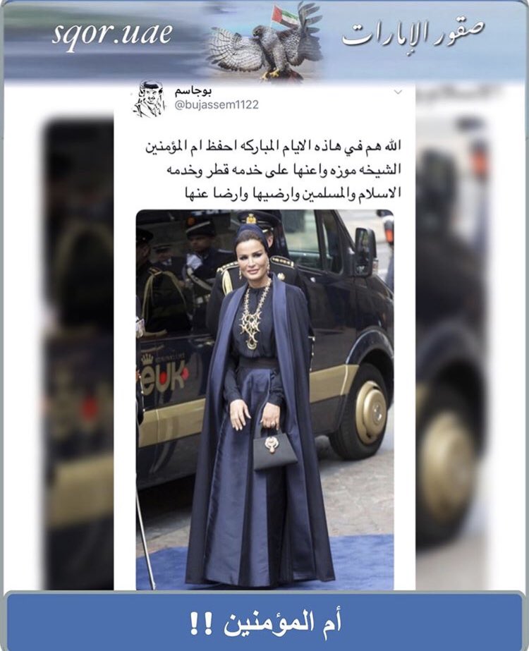 هل تشبهون القبح بأم المؤمنين 
هل تعلمون تاريخها  قبل ان تصفونها انها ثعبان سام بهيئة إنسان 
#قطر_تهرب_من_القمة_الاسلامية