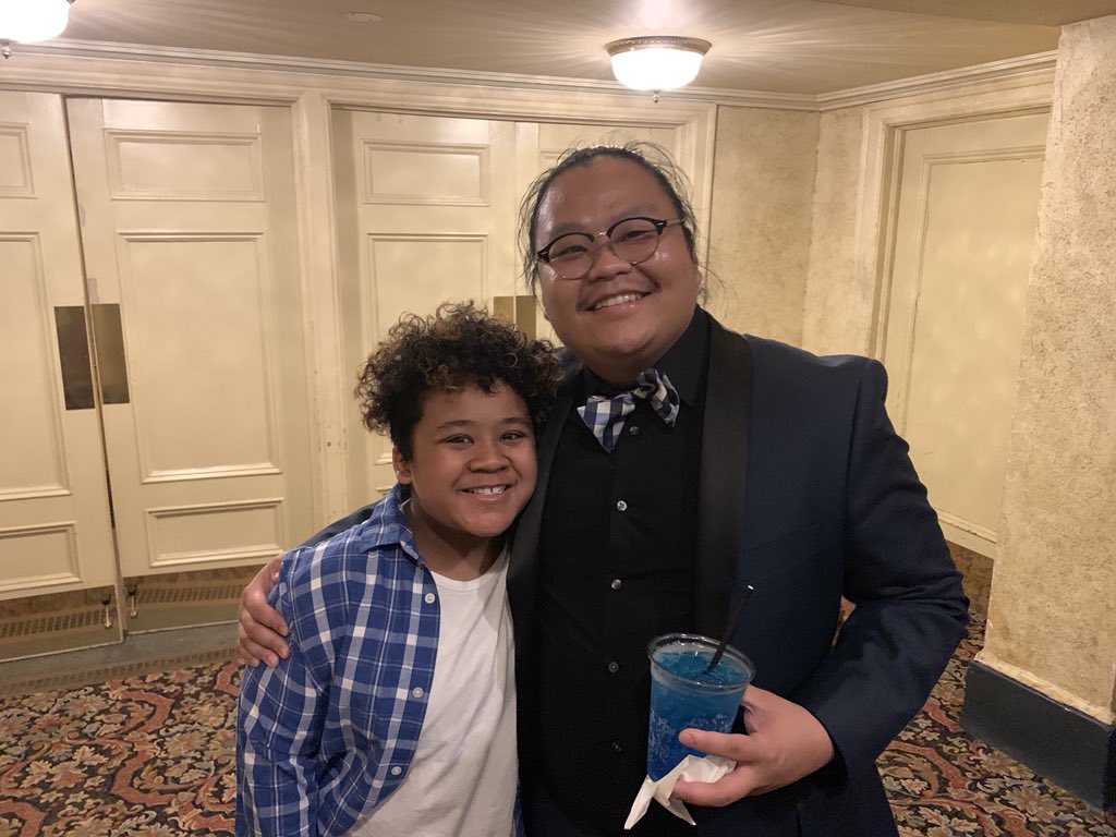 __mrkrabbs's tweet photo. Yesterday was a good a good day and here’s why, My uncle and I got to see @DearEvanHansen  on the 31st of May 2019! It was so surreal I felt the emotion throughout the whole show. I laughed and cried the whole time. The actors did a amazing job at performing, and I loved it all💙 https://t.co/J7mrmpm4zb