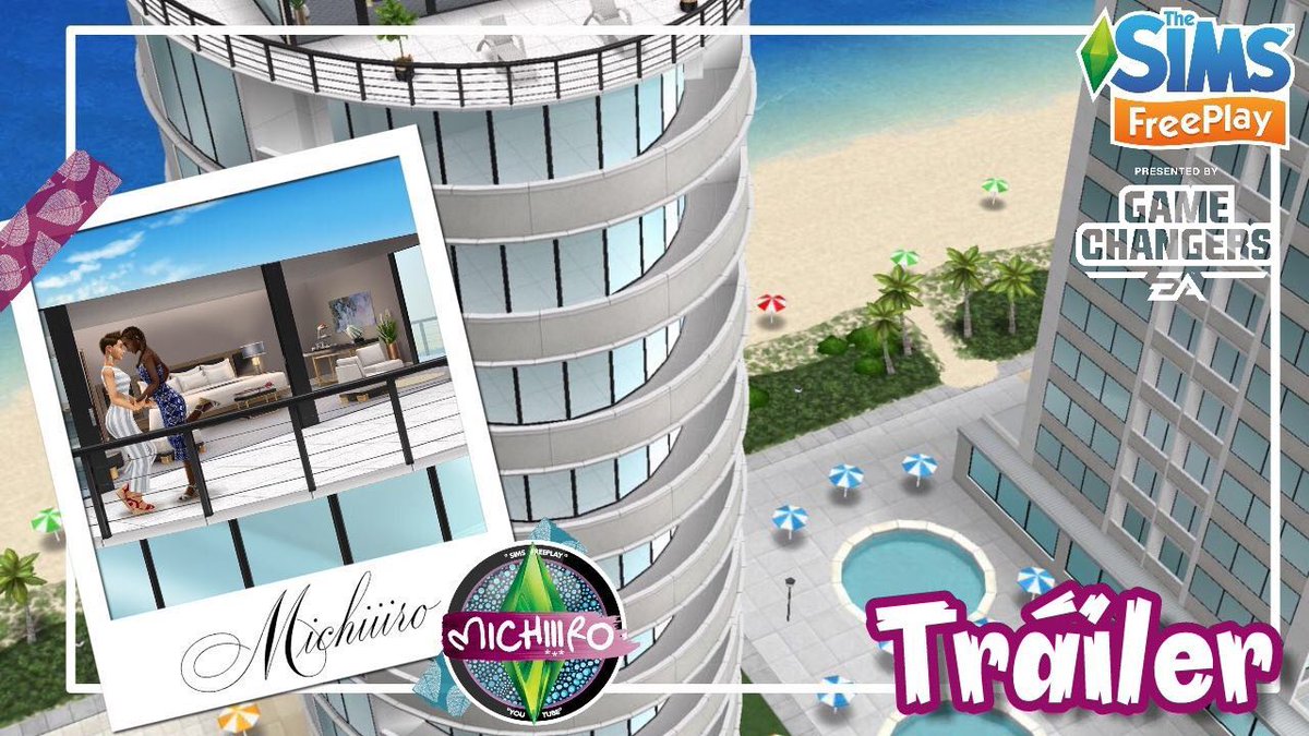 LilySimsIdeas's tweet photo. Hola Simmers 
En día de hoy salio el nuevo Trailer The Sims Freeplay realizado por una hermosa YouTuber del canal Michiiiro les dejo el enlace del video
https://t.co/Wv71SlLifo https://t.co/cBTEXdSUFG