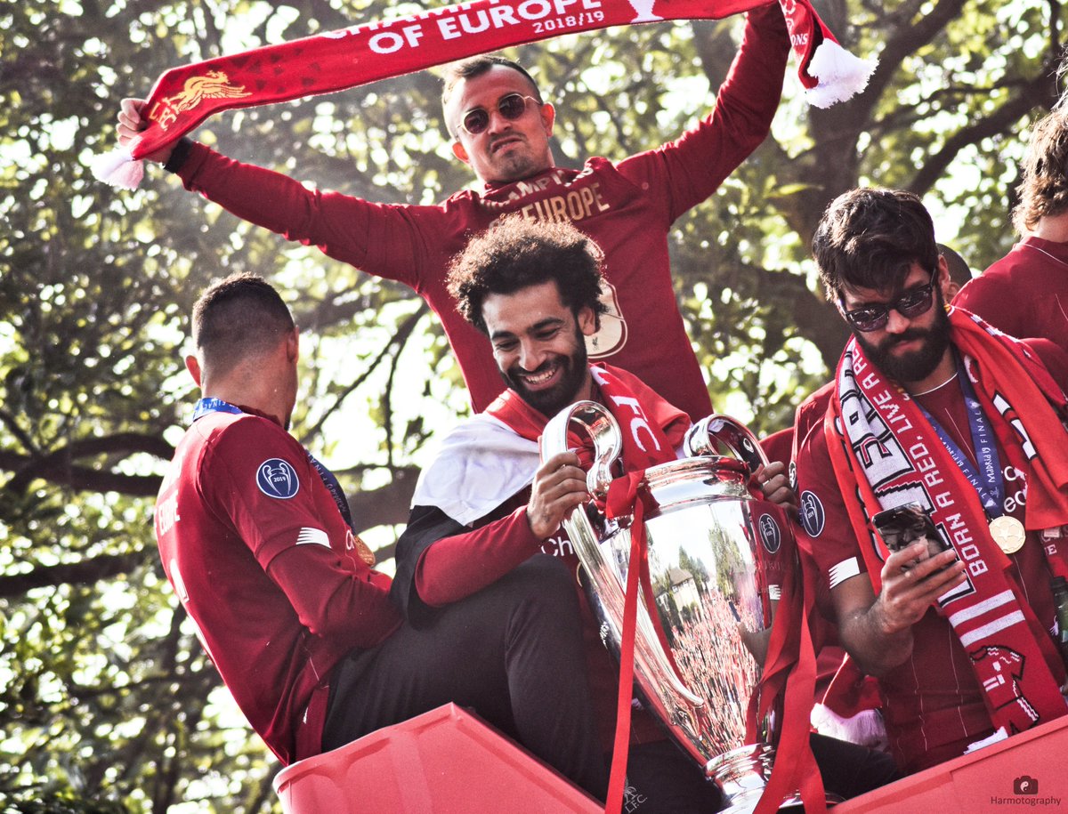 harmotography's tweet photo. Still not sinking in yet; Six Times, Six Times, we won it Six Times! So proud to have been a part of this weekend and Up The Reds! 
#liverpool #liverpoolparade #ChampionsLeague2019 #ChampionsLeagueFinal #ChampionsOfEurope #MoSalah #XherdanShaqiri #Dejanlovren #AlissonBecker #LFC https://t.co/5ydbQKmhTc