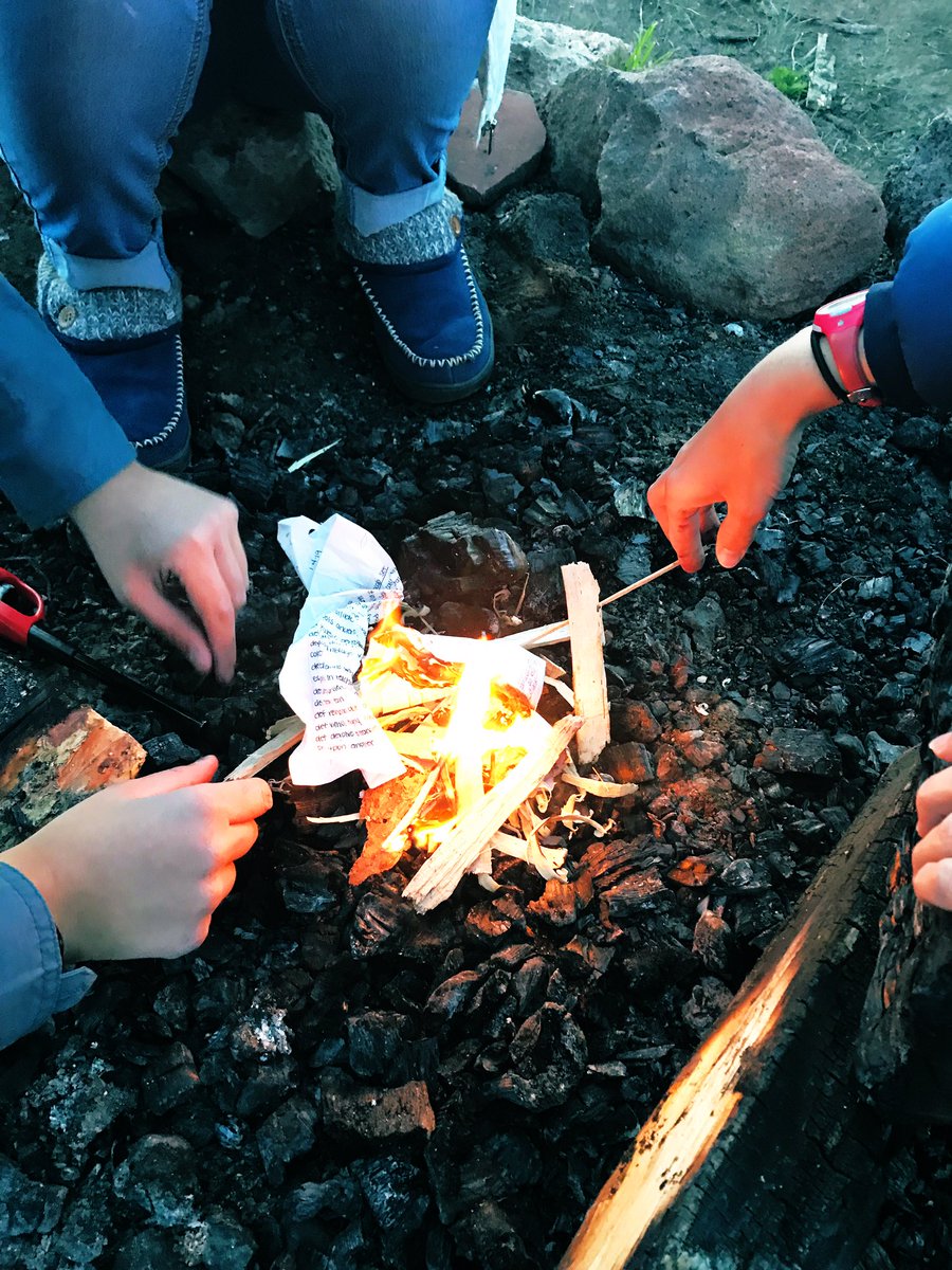Miki_Salamon's tweet photo. Experienced the Colorado mountains this weekend and went camping with some friends! I felt very grateful for all the practice in @scomorrison class with starting fires!!! After a few tries, we were able to get it going, even despite all the wind! 😎⛺️🔥🏔 #EnviroEd https://t.co/G9drEofOK1