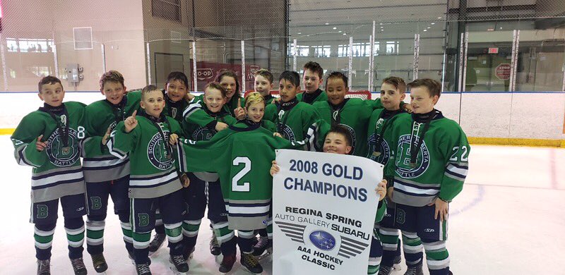 08Battle's tweet photo. 08 Battle takes home the gold at the Regina AAA spring classic

Great end to a fantastic spring season 

Learned lots played hard and had fun!! https://t.co/lBkrvP1Wk0