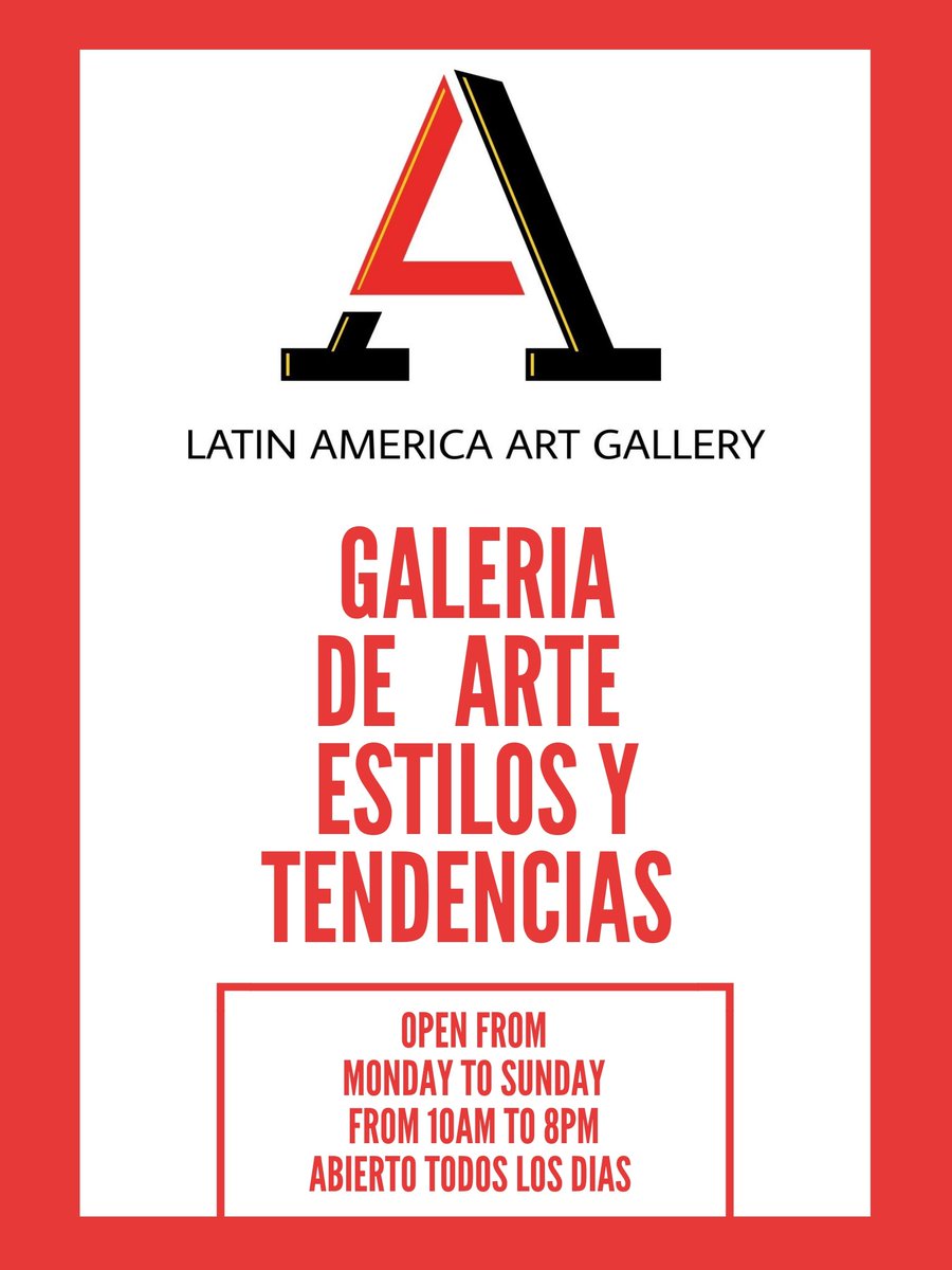 Vegasinart's tweet photo. LATIN AMERICA ART GALLERY
Call for National and International artists
to exhibit and sell their artworks in our permanent exhibition in the City of Puebla, México
ASK FOR DETAILS !

#artists #exhibition #arte #galeriadearte #puebla #ventadearte #exposicion #artelatino https://t.co/NuAlQv6yg6