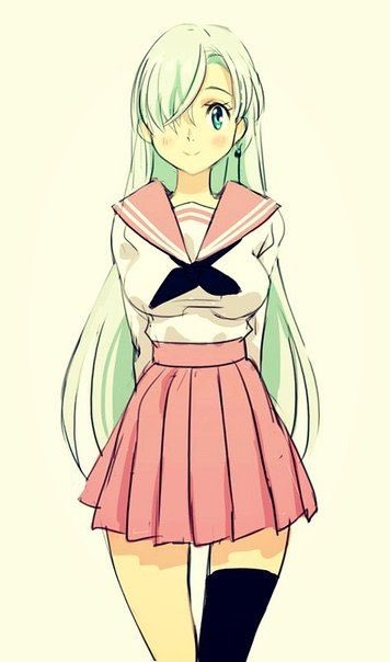 “I know Meliodas-sama likes uniforms..So I..Got myself this one for him..”
