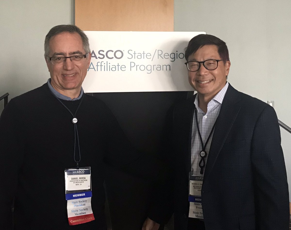 @ASCO #StateAffiliateCouncil reception #DrMirda #SACchair #DrFong #MOASCPresident #ASCO2019