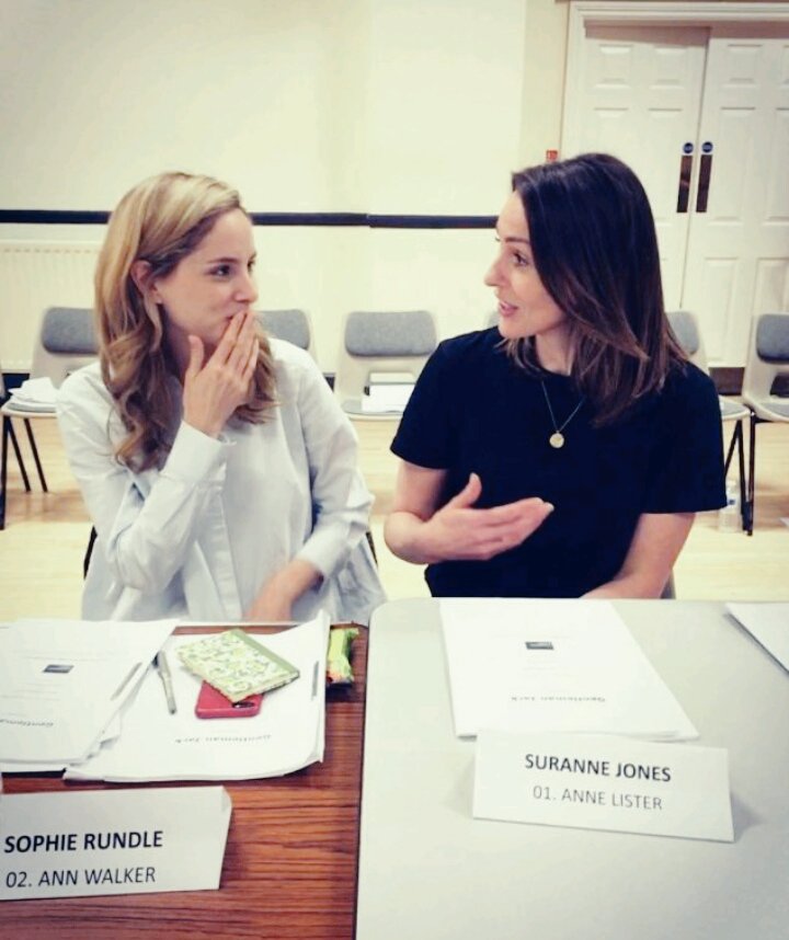 Suranne Jones saying “that’s my girl” after her chemistry read with Sophie Rundle. 😍 #gentlemanjack