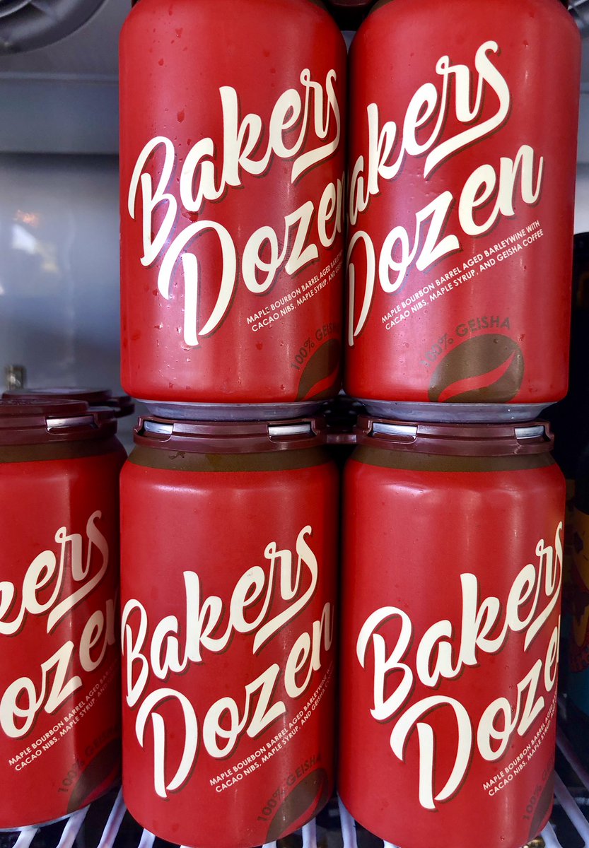 tipsycactus's tweet photo. 🌵 🅣🅞 🅖🅞 🅜🅐🅡🅚🅔🅣 🌵
Bakers Dozen 
“...aged in Maple Bourbon Barrels for over a year with notes of caramel &amp; bourbon” 
~ ABV: 13
~ IBU: N/A
#TipsyCactus #CraftBeer #ToGoMarket #LiquidOfTheGods #Local #Drinks #Bar #Barleywine #BeerNerd #Mesa #Arizona https://t.co/XxjHpDpcjs