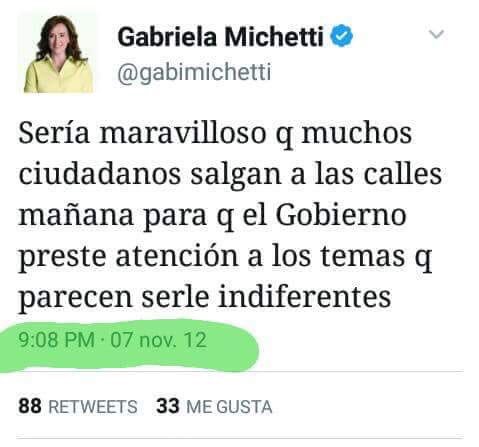 gerximenamc's tweet photo. #MacriMegaCorrupto hace un lejano tiempito, no tan lejano
...la #Concheta q llego por el voto lástima! Hoy te podes compadecer de ésta esfadora delincuente (?) https://t.co/BnkK7NKhE7