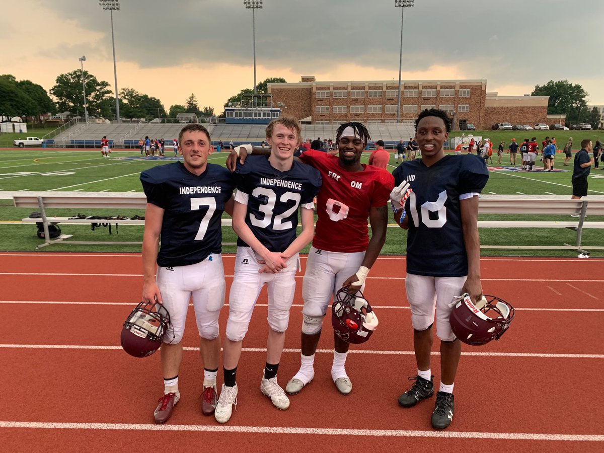 These four young men played an outstanding game today in a great 2019 PAC Senior Bowl! It was a pleasure to watch as it was during your careers at Pottsgrove! You will be missed but not forgotten, thank you for everything! Best of luck in the future!