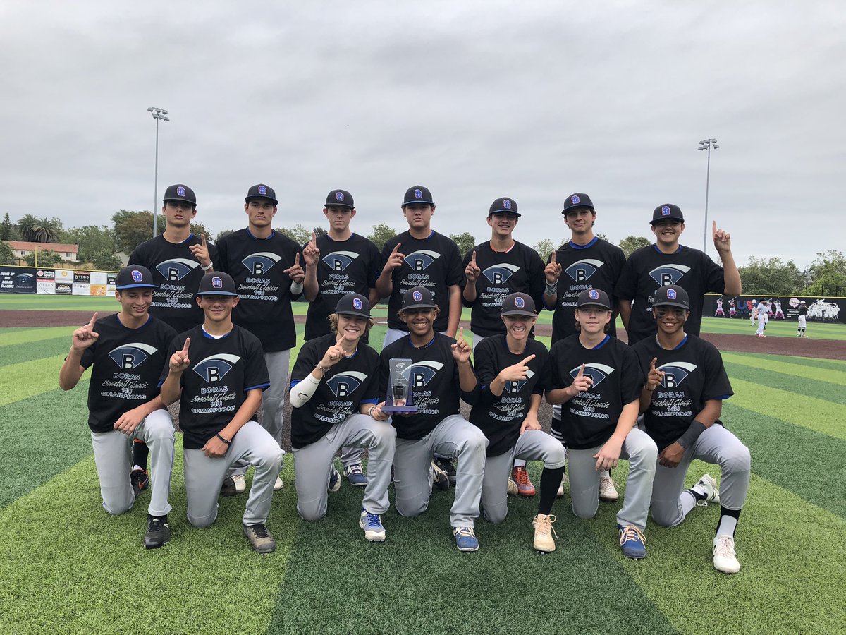 boras_u's tweet photo. Congrats to the 2019 Boras Baseball Classic 14U Champions @sdshowbaseball 4-1 win over @TBVipers #borasclassic14u https://t.co/fzGcKT6urP