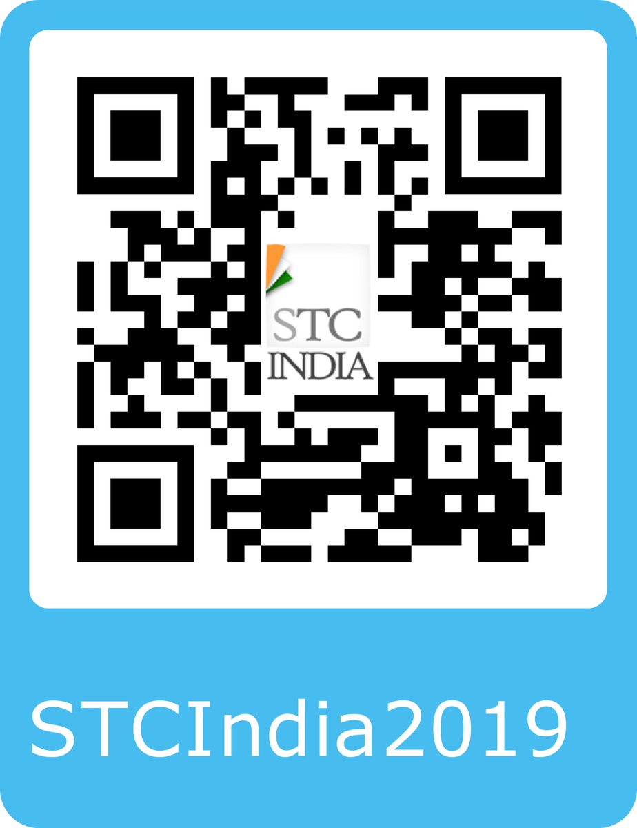 STCIndia's tweet image. #STCIndia2019 
21st Annual Conference 

Theme:
AIN&apos;T NO STOPPING US NOW with a tagline as &quot;we make it happen&quot;. Curious? Visit the conference portal by scanning the QR code