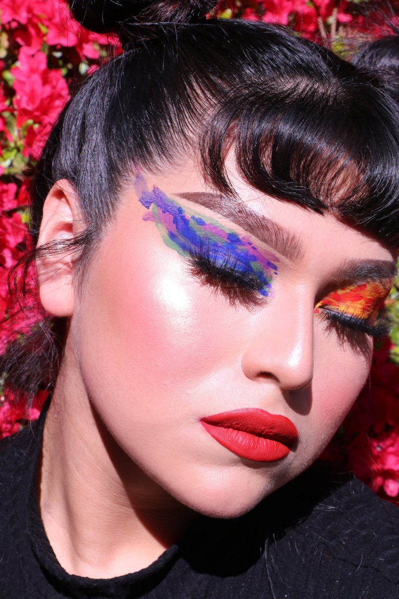 ellevargaz's tweet photo. In honor of pride month, let me introduce myself. I am Elle Vargas. I am a trans woman of color, makeup artist, photographer, and model. Since brands use this month as a marketing opportunity, I challenge y’all. https://t.co/mOBDpyKJgP