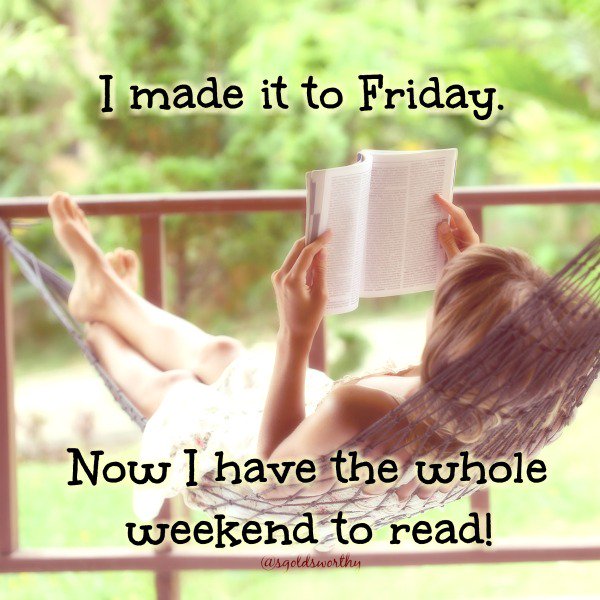 sgoldsworthy's tweet image. YES! Weekends are meant for reading. 
#WeekendReader #amreading #readingcommunity