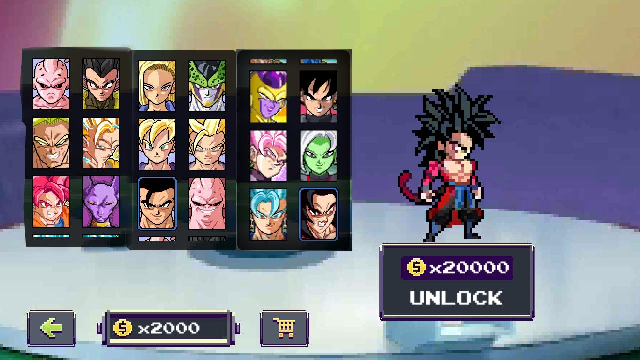 Dragon Ball Z MUGEN Mod Apk Game on Android