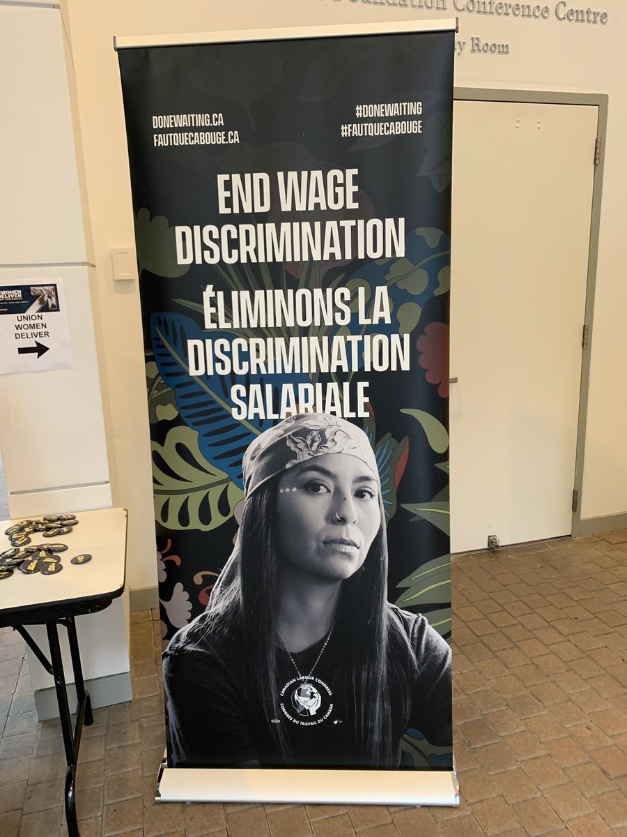 VAWdocu's tweet photo. Excited to be attending @CanadianLabour event for #WomenDeliver2019. Hearing the amazing stories of how to #MakeWorkFair for women across the country! https://t.co/D2vhtniNCk