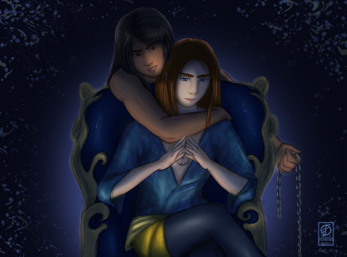 TheFamiliaris's tweet photo. Our two Sorcerers and Confidants have some very interesting plans for their Familiars tonight~
#Illustration #LGBT #Dominance #Sorcerer #Hypnotist #Disciplinarian #Stunning #Sexy #Familiaris #WovenHearts https://t.co/JgVGKWCotc